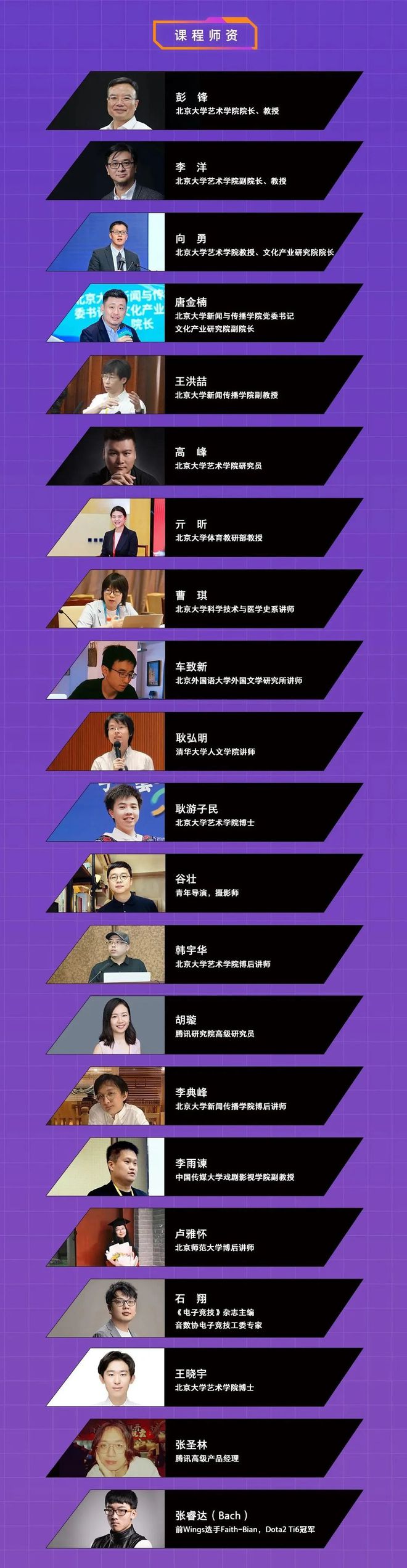 北京大学电子竞技文化研修班招生简介(图2)