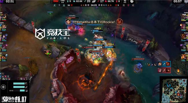 【竞技宝】LPL：IG让一追二力克FPX(图2)