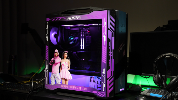 硬核性能！技嘉AORUS为PCL赛事解说RASH悲喜定制电竞MOD主机(图7)