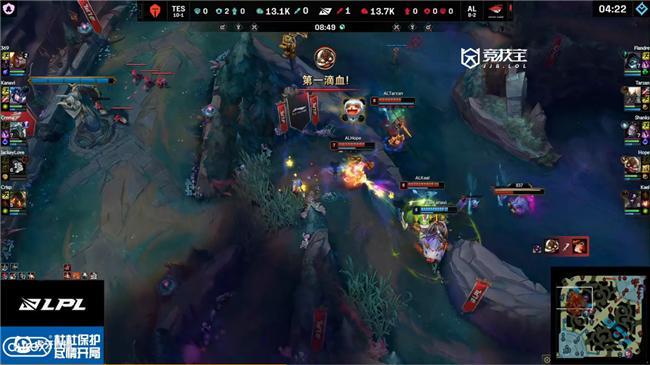 LPL：AL2-0击败TES(图4)