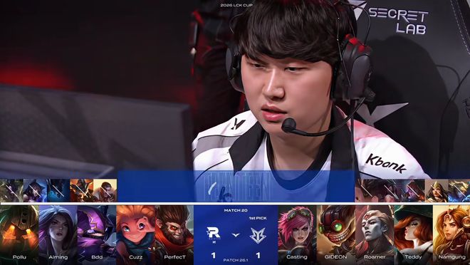 LCK春季赛：道心没有破碎KT找回状态三局战胜BRO(图6)